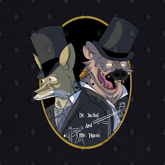 Dr. Jackal and Mr. Hyena by nfergason